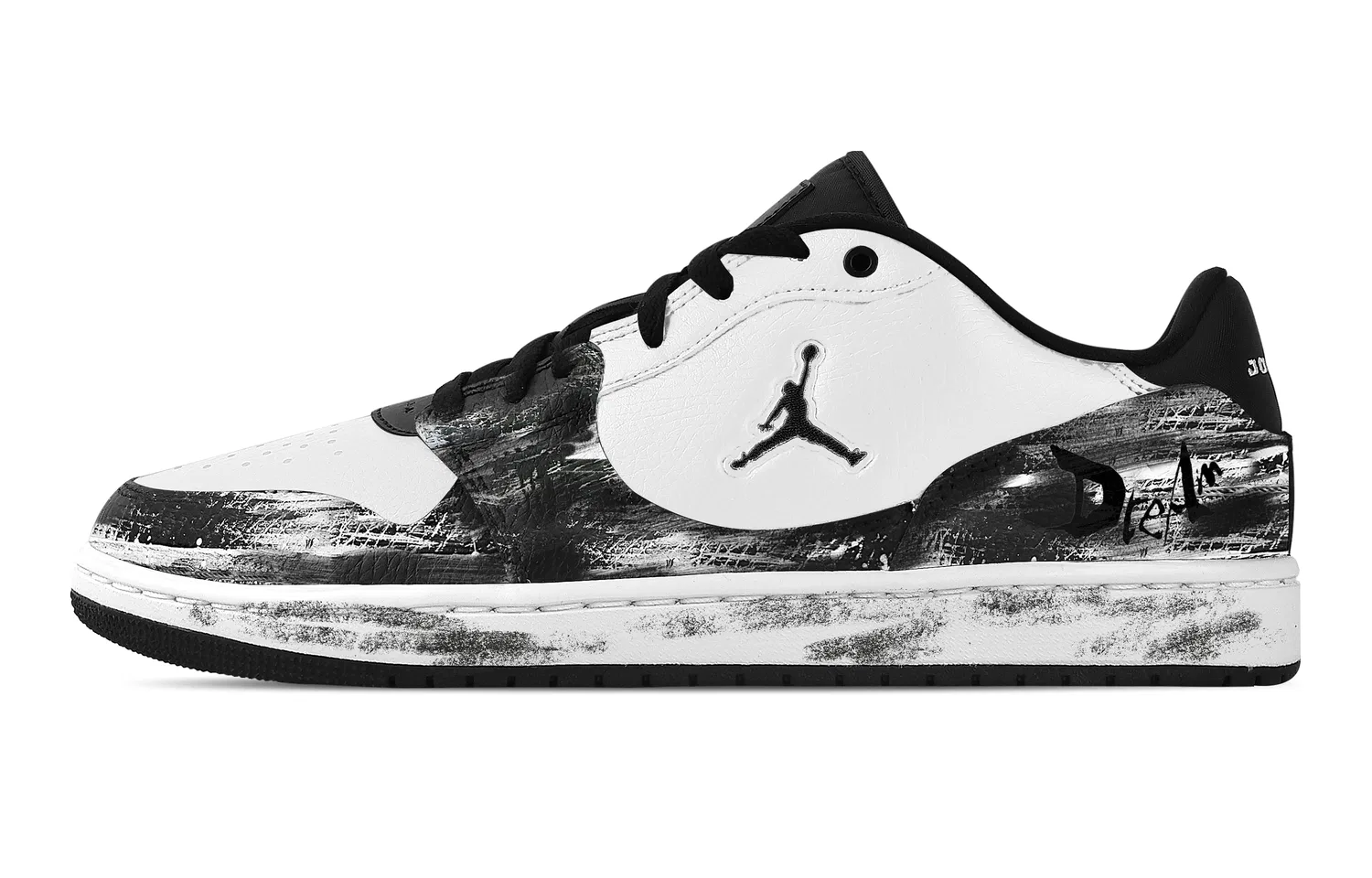 Кроссовки баскетбольные Vintage Jordan Court Connect Black White