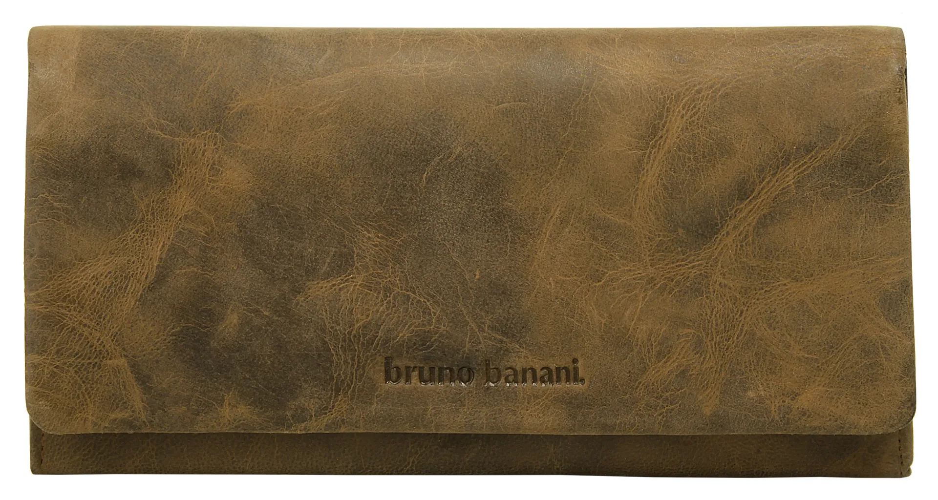 

Кошелек Bruno Banani, натуральная кожа, желтый