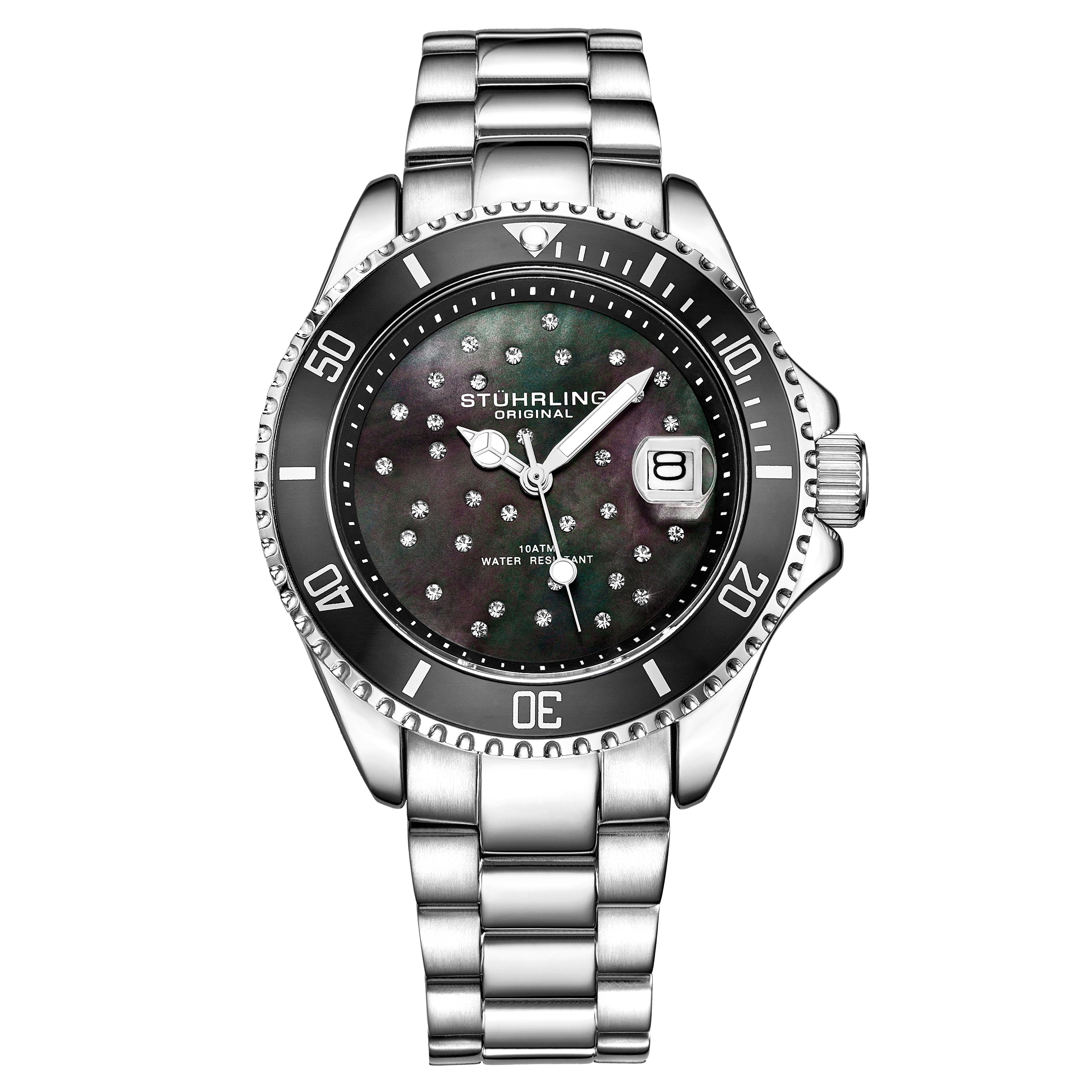 

Часы женские Stuhrling Original, серебряный/черный