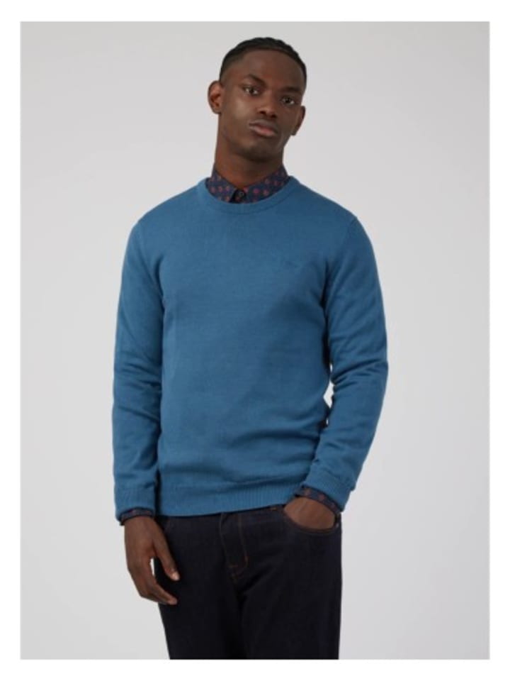 

Пуловер Ben Sherman Pullover, синий