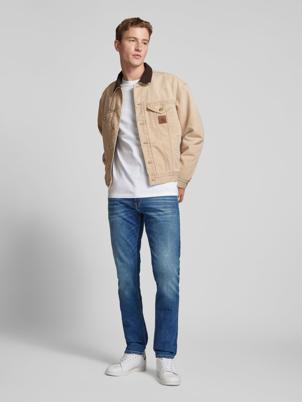 

Джинсы облегающего кроя с пятью карманами, модель «STANLEY» Pepe Jeans