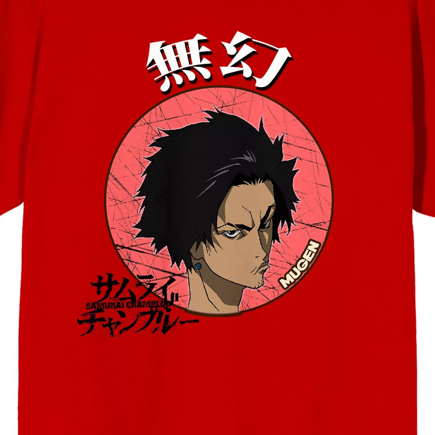 

Мужская футболка Samurai Champloo Mugen Head Licensed Character