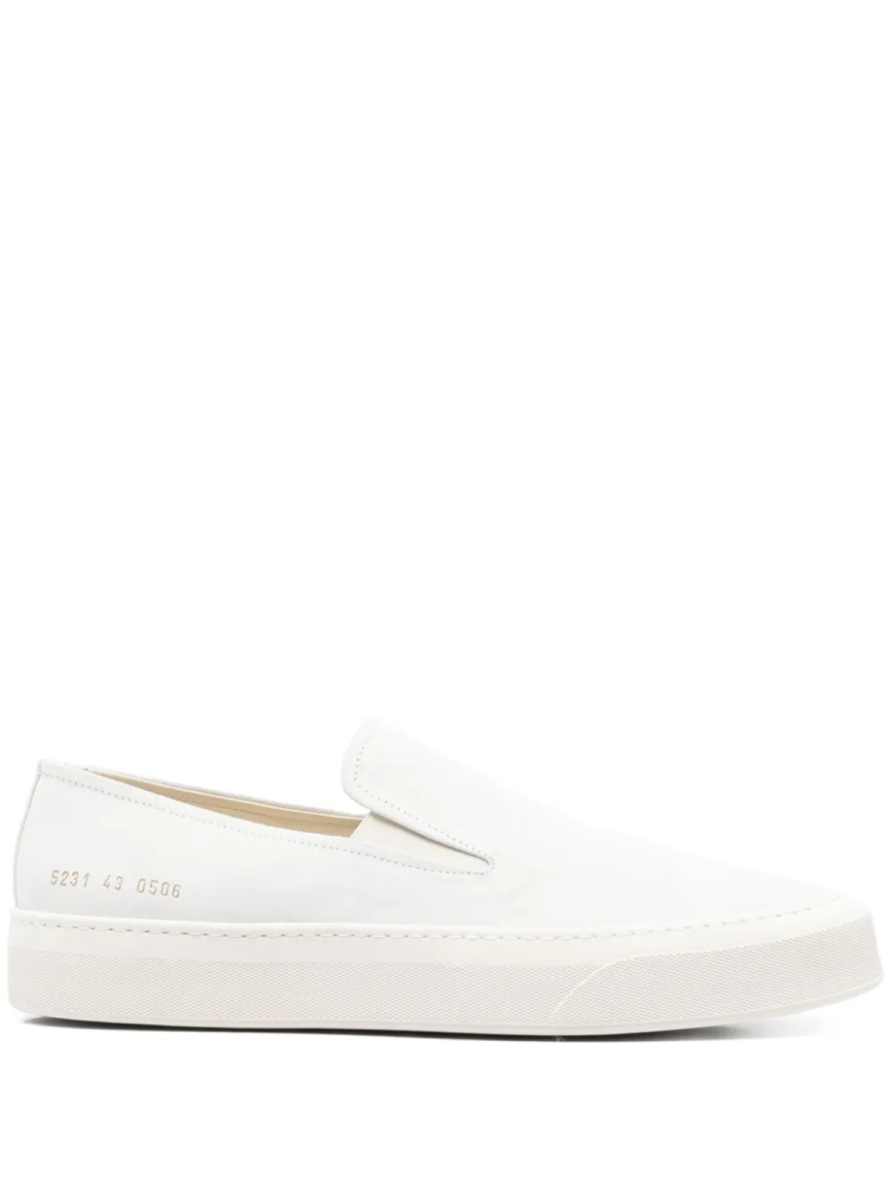 

Замшевые кроссовки Common Projects, белый