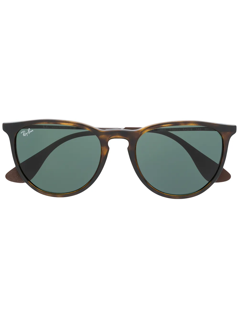 

Солнцезащитные очки черепаховой расцветки Ray-Ban, коричневый