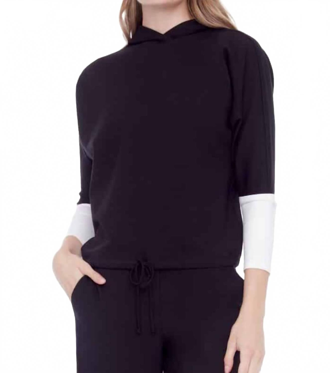 

Укороченная толстовка Annie Stripedarmband черного цвета Iltm, черный