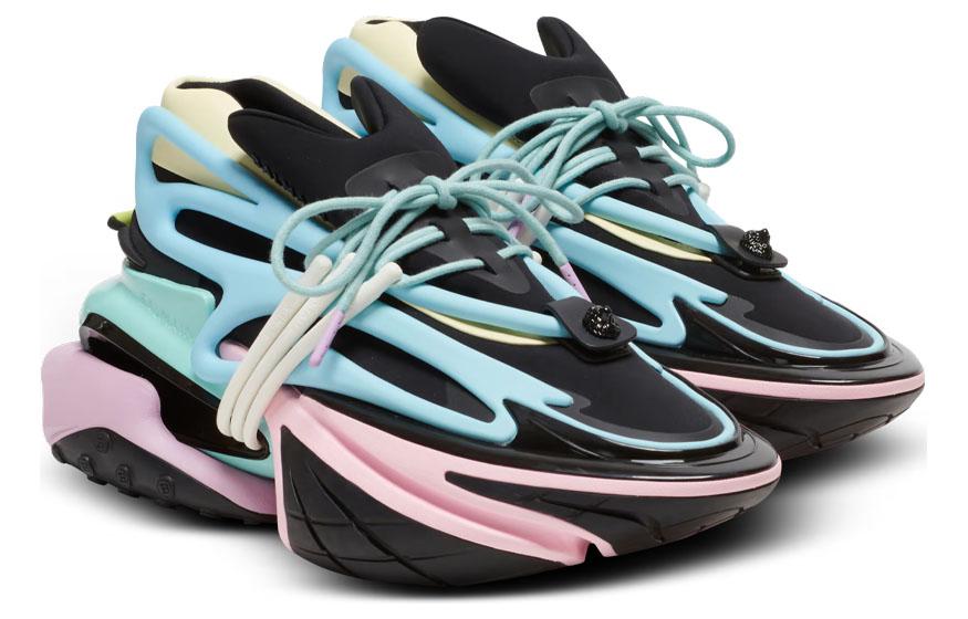 Unicorn Unicorn Low-Top Casual Shoes Men's Multicolor BALMAIN — фото 2