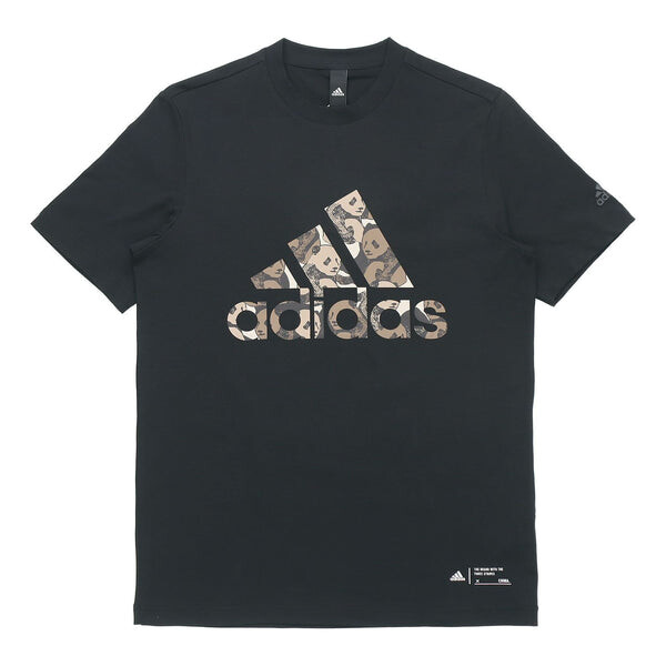 

Футболка adidas China Tee M Panda Crew Neck Sports Short Sleeve Black, черный