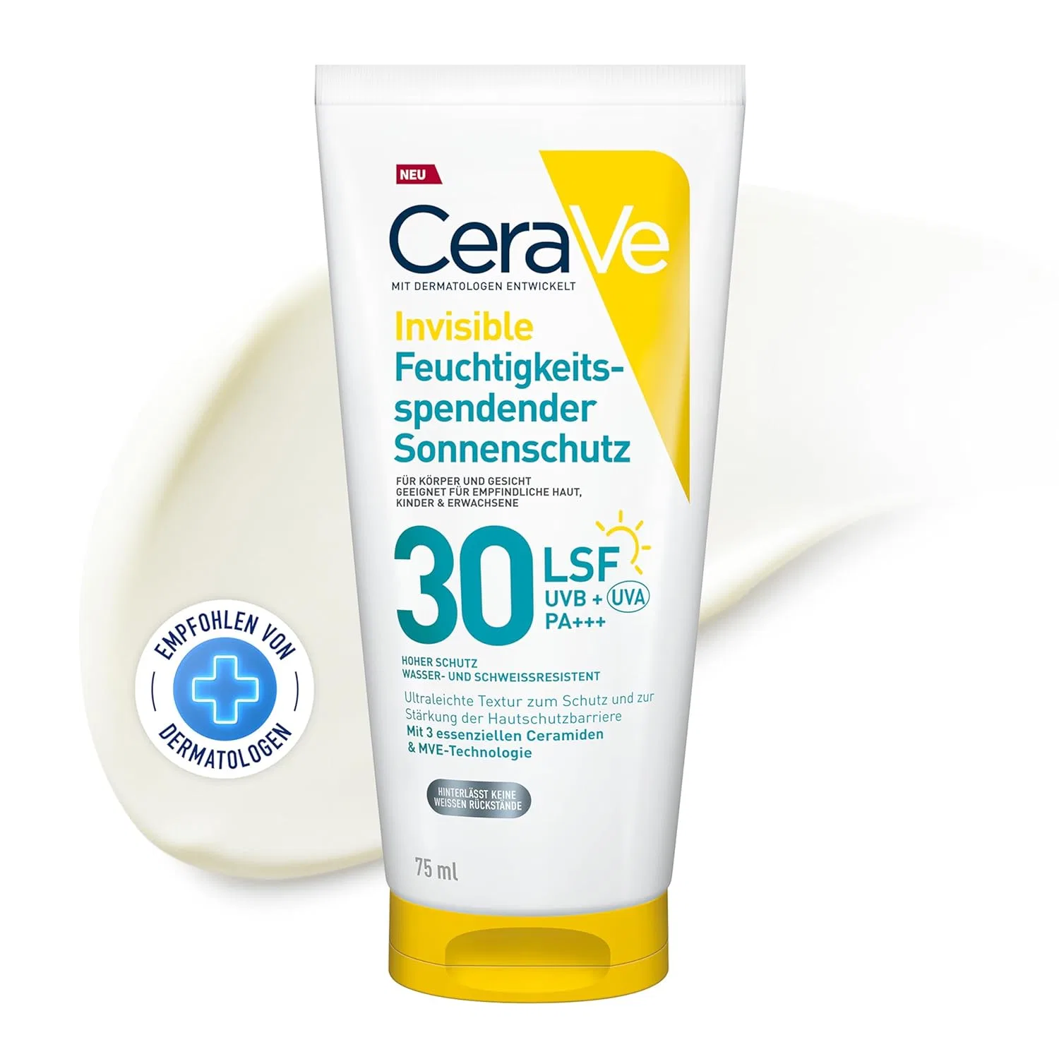 Увлажняющий солнцезащитный крем «Invisible» SPF 30 от CeraVe Cerave — фото 2