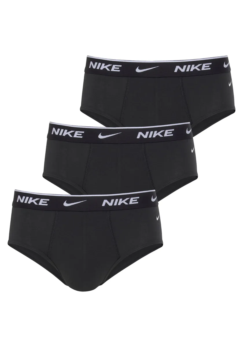 

Трусы NIKE Underwear "BRIEF 3PK" (3 шт. в упаковке, 3 шт. в упаковке), с эластичным поясом с логотипом, черный