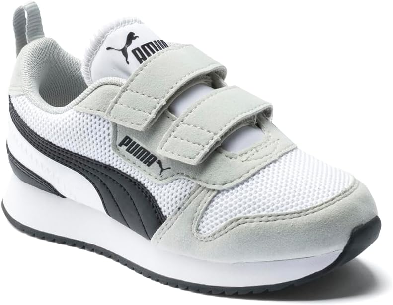 Кроссовки PUMA для детей и подростков ST Runner на липучке, серый — фото 2