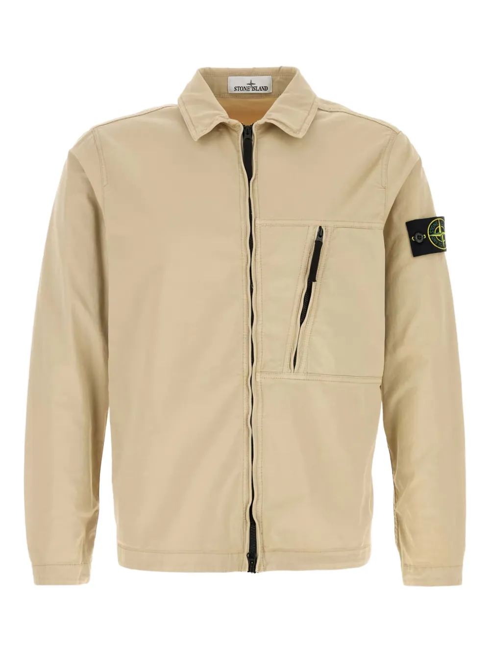 

Куртка с карманом на молнии Stone Island, нейтральный