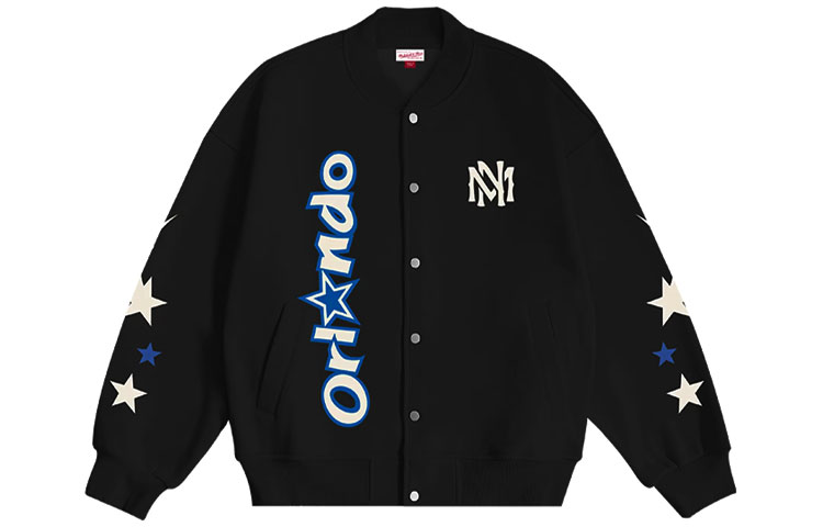 

Куртка бейсбольная Mitchell & Ness унисекс черная Mitchell Ness, Черный, Куртка бейсбольная Mitchell & Ness унисекс черная Mitchell Ness