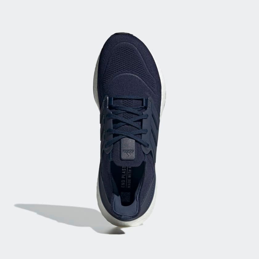 Мужские беговые кроссовки adidas Ultraboost 22, черный/синий — фото 3