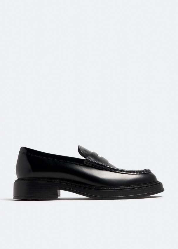

Лоферы Tod'S Leather, черный