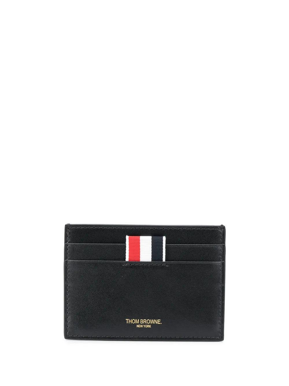 

Картхолдер с логотипом THOM BROWNE, черный