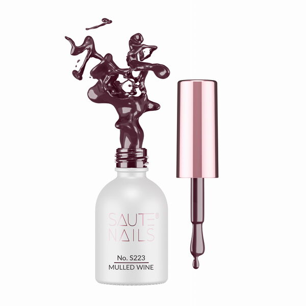 

Гибридный лак s223 глинтвейн, 8 мл Saute Nails, цвет s223 mulled wine