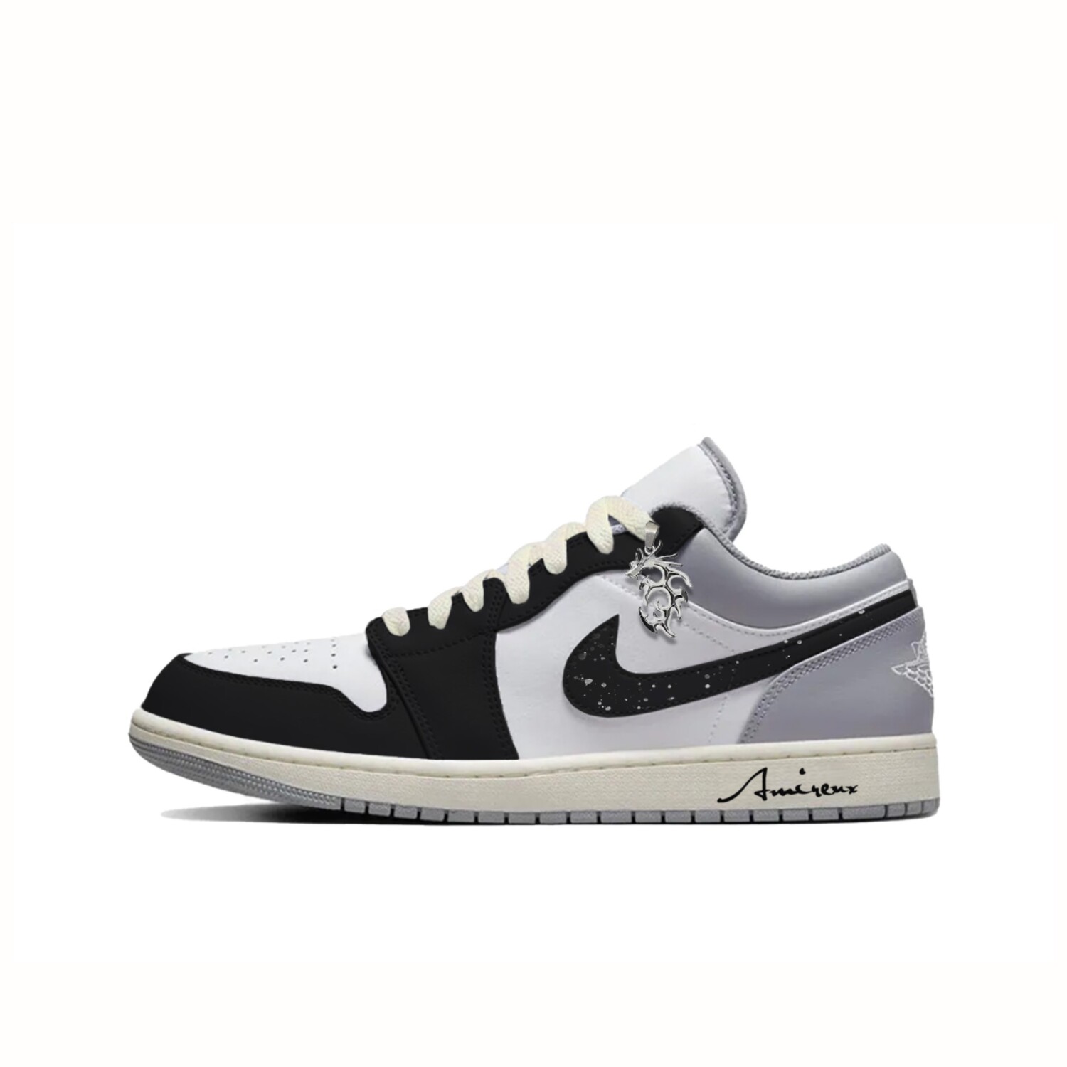 

Jordan Air Jordan 1 винтажные баскетбольные кроссовки женские, Gray