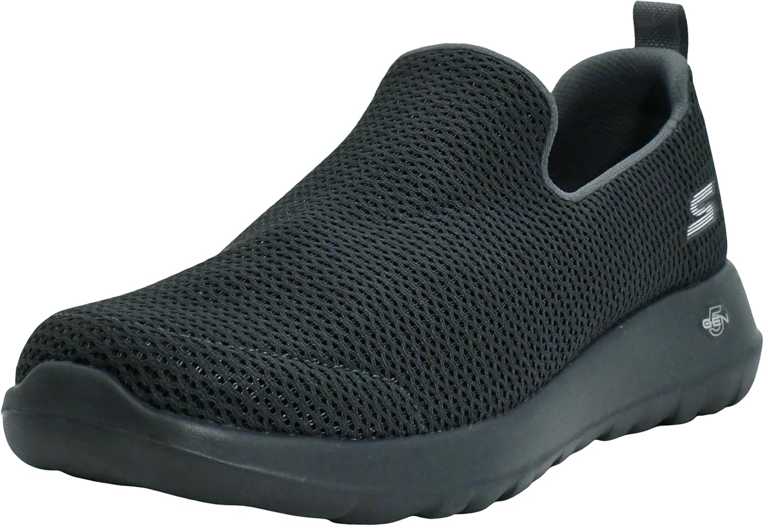 

Мужские кроссовки Skechers Go Walk Max с сетчатой вставкой и легкой подошвой без шнурков, серый/угольный
