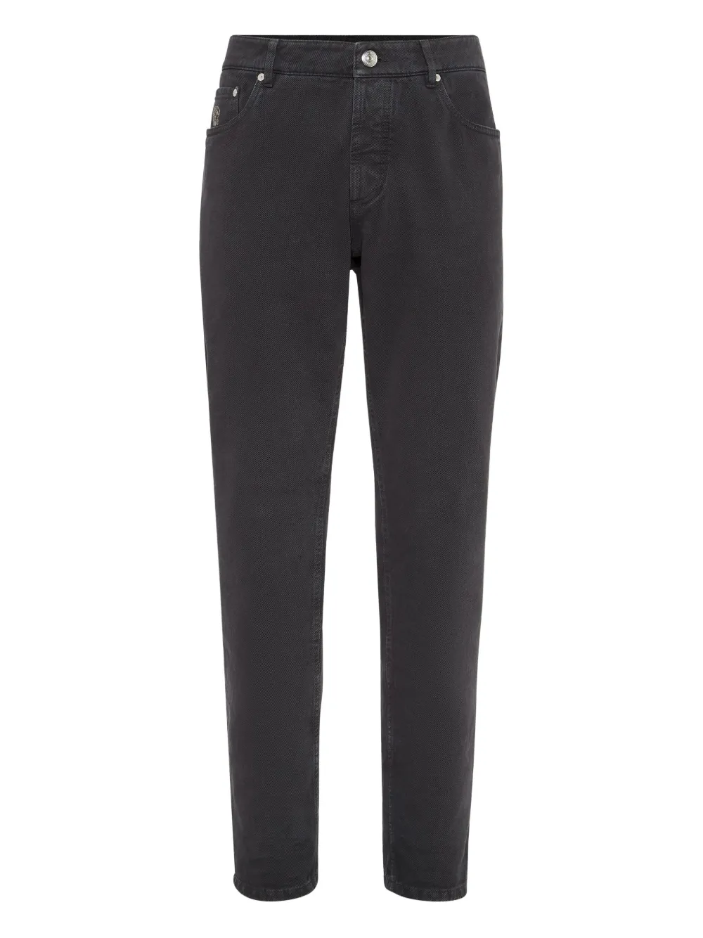 

Джинсы с эффектом деграде Brunello Cucinelli, серый