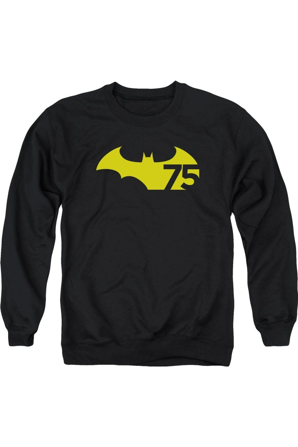 

Толстовка Batman 75 Logo 2 для взрослых с круглым вырезом Gildan, черный