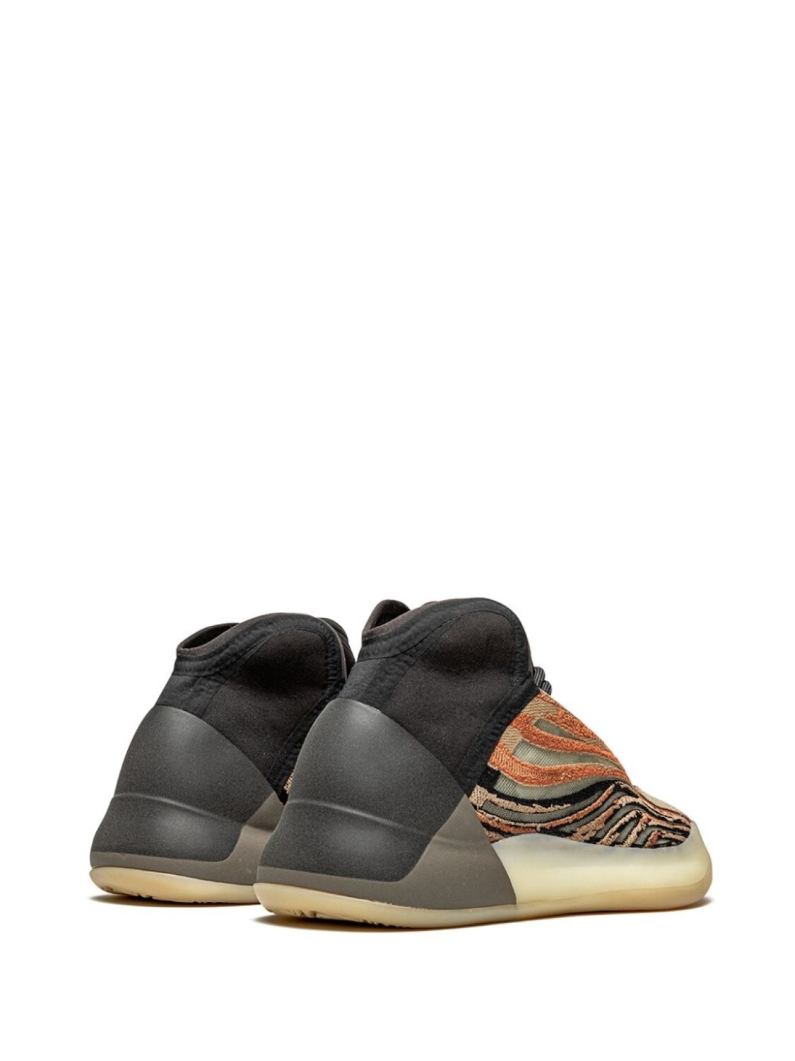 Adidas Yeezy кроссовки YEEZY QNTM Flash Orange, черный — фото 3