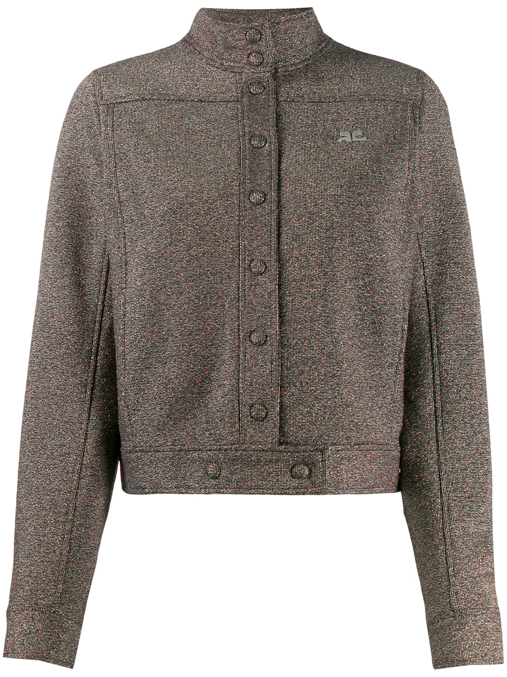 

Куртка Iconic с логотипом Courrèges, черный