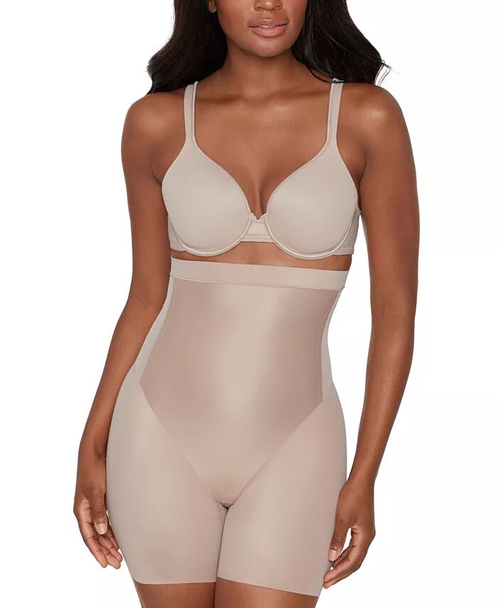 

Женские утягивающие шорты Core Contour с высокой талией 2598 Miraclesuit, коричневый