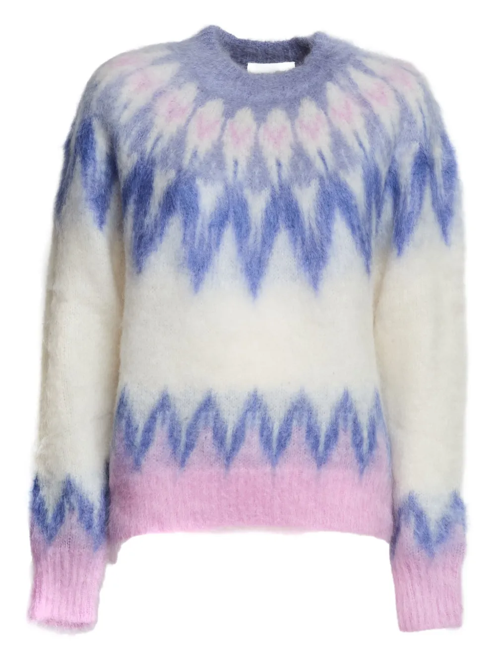 

Свитер Natania с узором фэр-айл Isabel Marant, синий