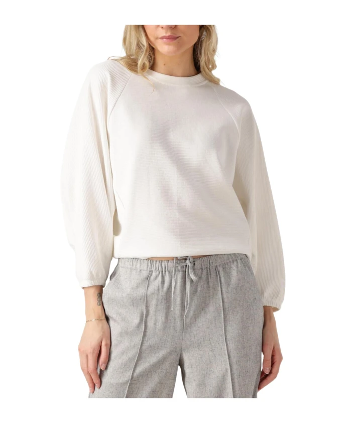 

Элегантная женская толстовка цвета экрю Minus, белый