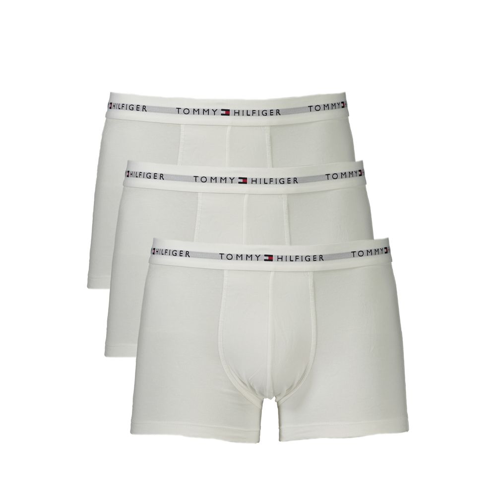 

Белые хлопковые мужские боксеры Tommy Hilfiger
