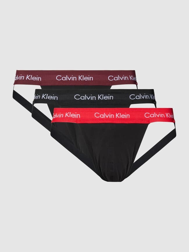 

Шнурки с этикеткой на поясе, в упаковке 3 шт Calvin Klein Underwear, красный