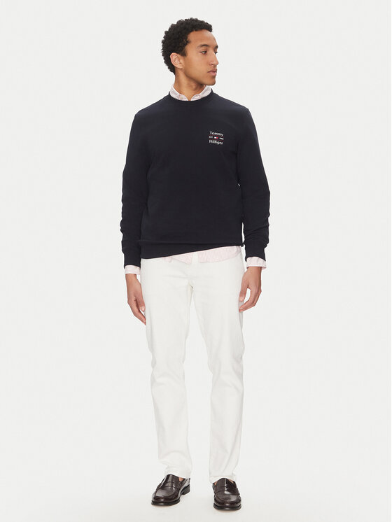 Толстовка обычного кроя Stack MW0MW38673 Tommy Hilfiger, синий — фото 2