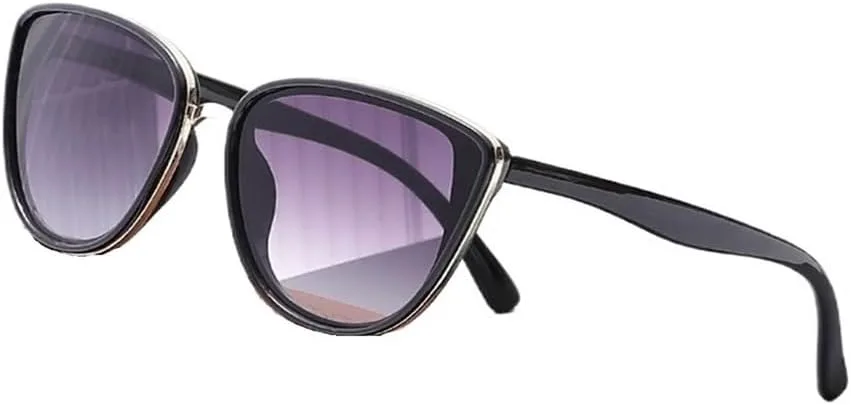 

Женские солнцезащитные очки в треугольной оправе, женские солнцезащитные очки в стиле ретро, ​​аксессуары 400 Lunette De Soleil Femme QOGANS, Black Gradientgray