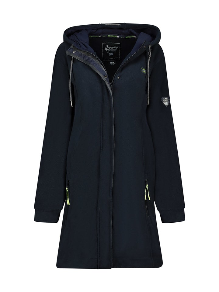 

Флисовое пальто Тимоти темно-синего цвета Geographical Norway