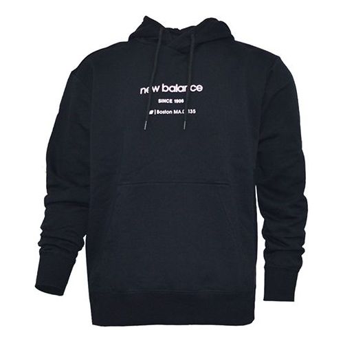 

Худи New Balance Casual Lifestyle Hoodie 'Black', черный
