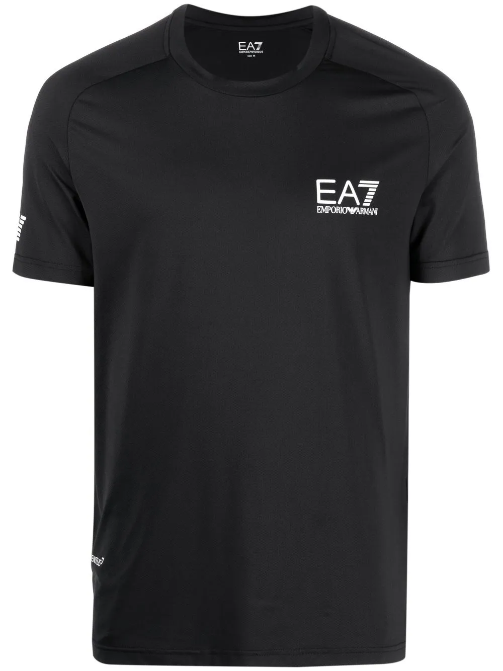 

Футболка с логотипом Ea7 Emporio Armani, черный