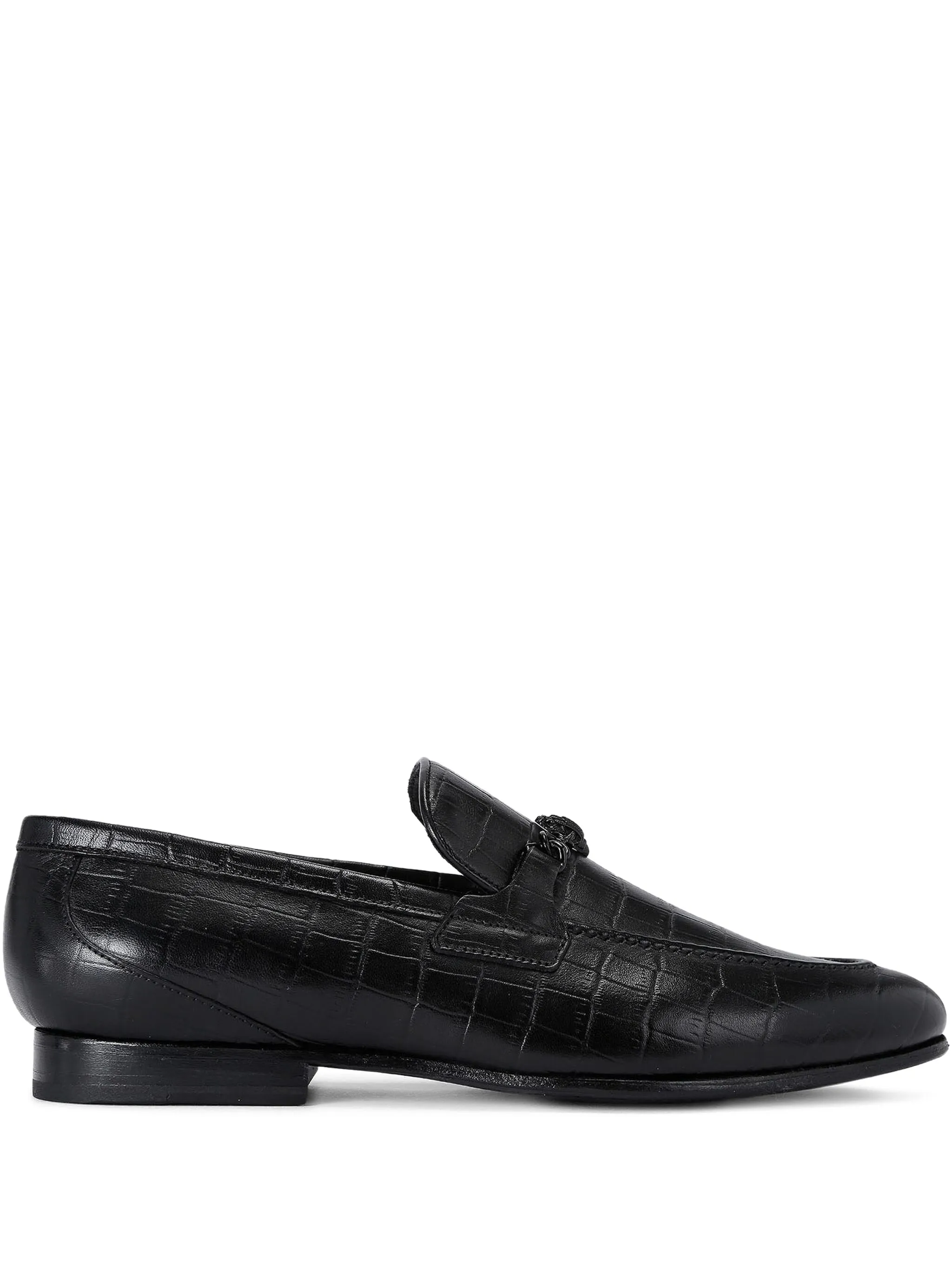 

Лоферы Alton с тиснением под крокодила Kurt Geiger London, черный