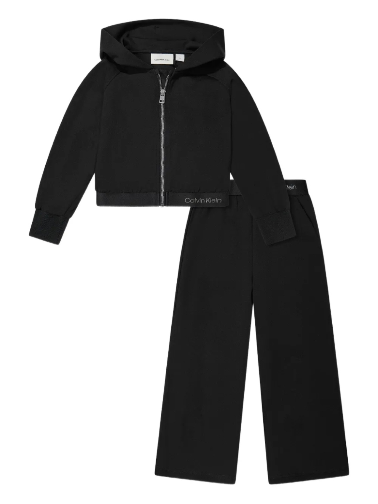 

Спортивный костюм с логотипом Calvin Klein Kids, черный