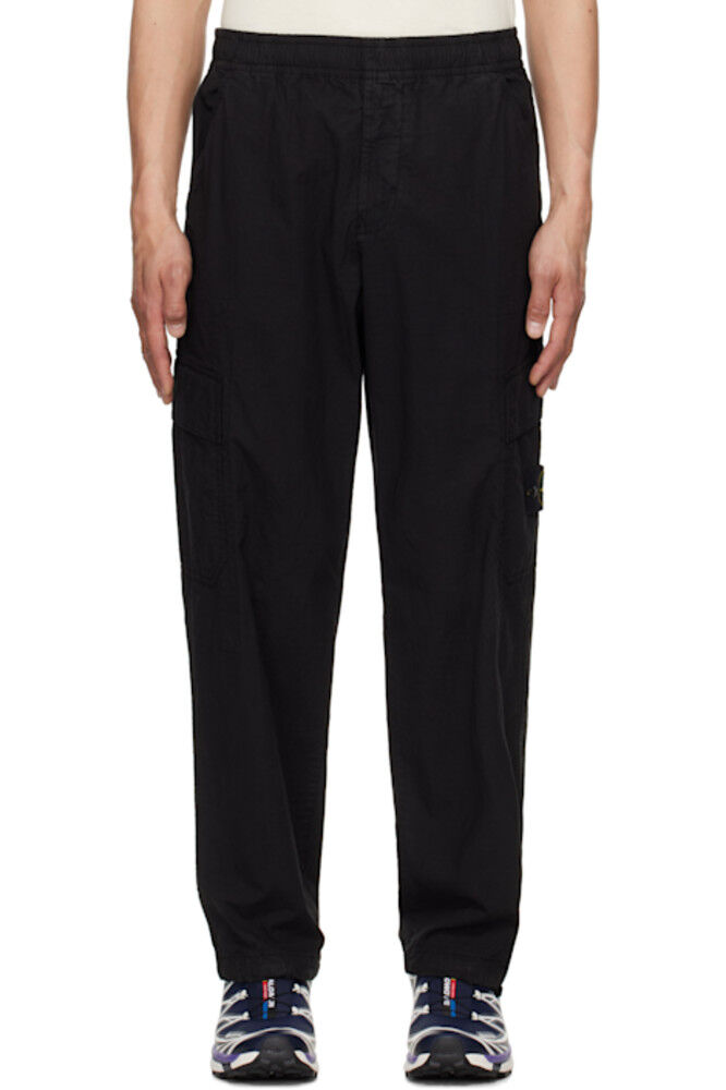 

Черные брюки-карго Mil-Spec Stretch Ripstop Stone Island