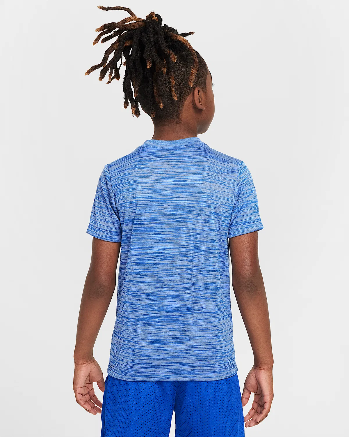 Детская футболка Nike Legend Dri-FIT для тренировок, Game Royal/Pure/Heather — фото 2