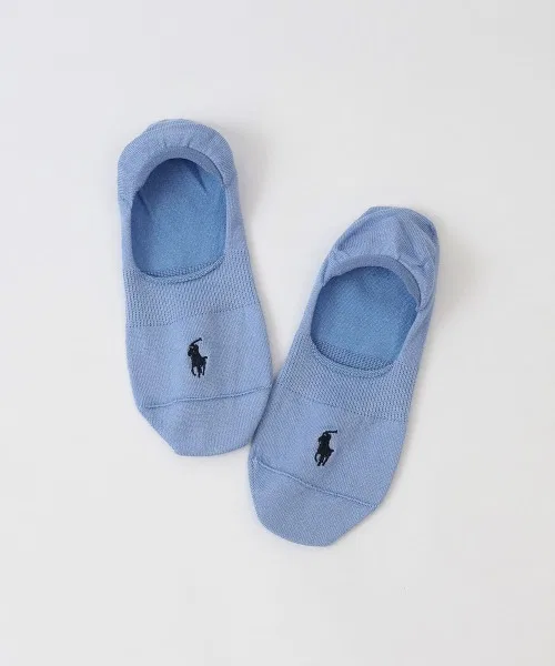 Женские противоскользящие носки POLO RALPH LAUREN на пятке, с одной точкой опоры, глубокий вырез, 03207940