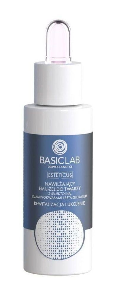 

Восстанавливающая сыворотка для лица BasicLab Esteticus 4% Ektoiny, Aminokwasy, Beta-Glukan, 30 мл