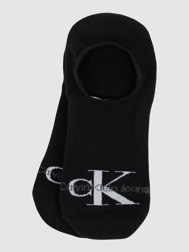 

Высокие носки с логотипом Calvin Klein, черный