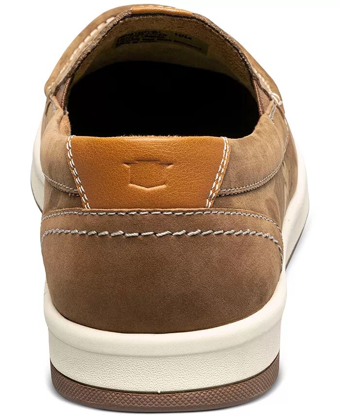 Мужские кроссовки Crossover Moc Toe Slip On Florsheim, коричневый/бежевый — фото 4