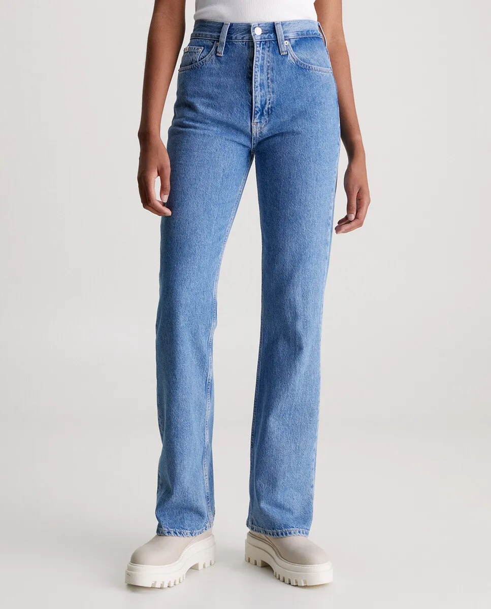 

Женские джинсы буткат Calvin Klein Jeans, цвет Azul Índigo