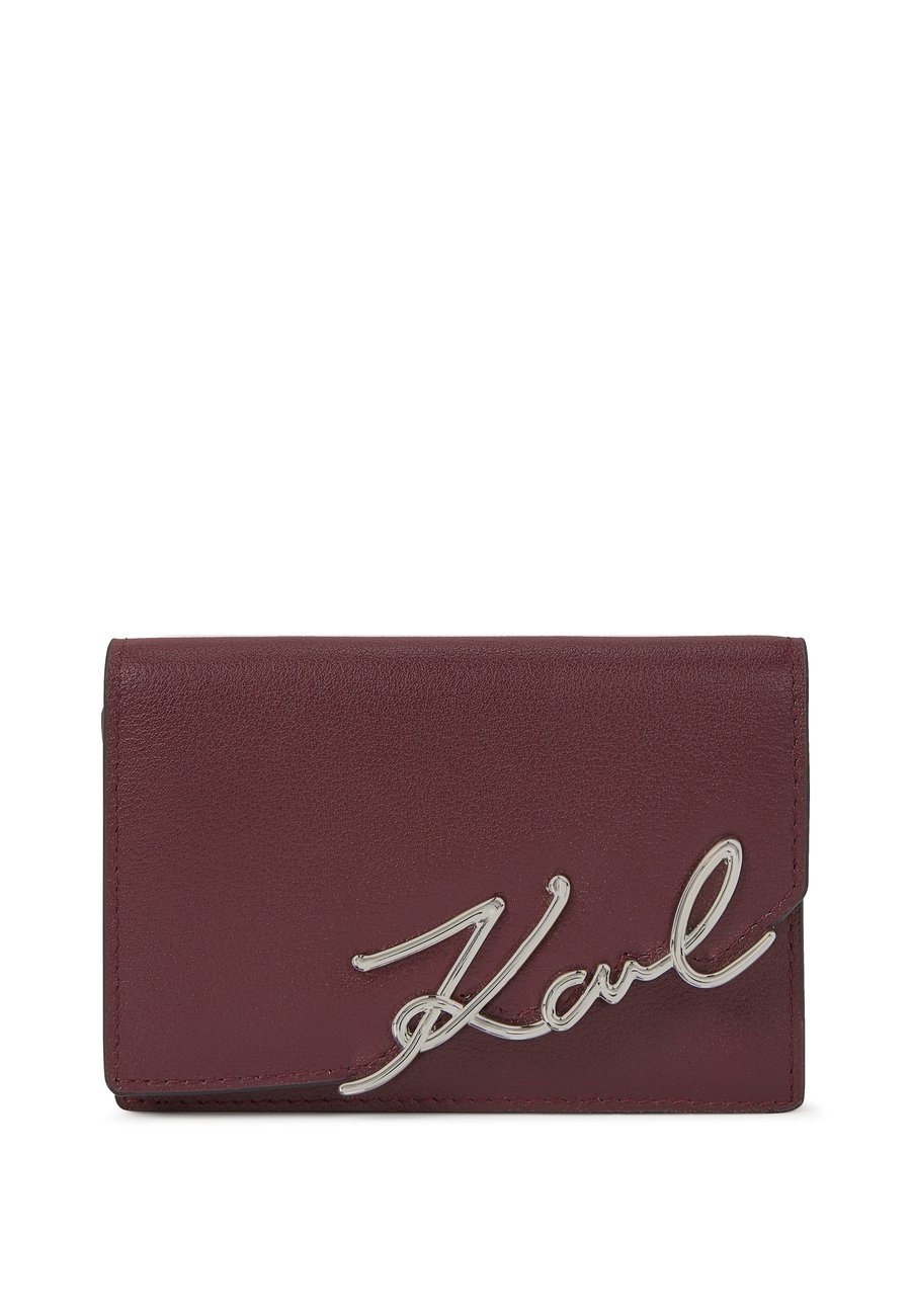 

Кошелек KARL LAGERFELD SIGNATURE SMALL, Windsor Burgundy/Bordeaux