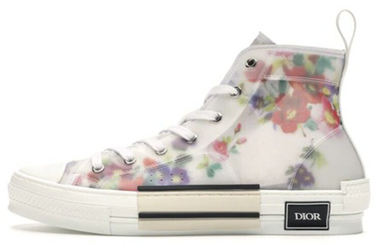 

Кроссовки DIOR B23 High Top Flowers Oblique, Белый, Кроссовки DIOR B23 High Top Flowers Oblique