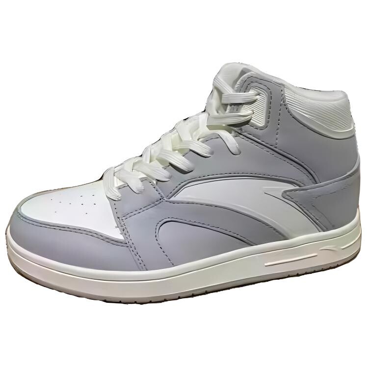 

Кроссовки ANTA Skateboarding Shoes Women's High-top Gray, серый/белый