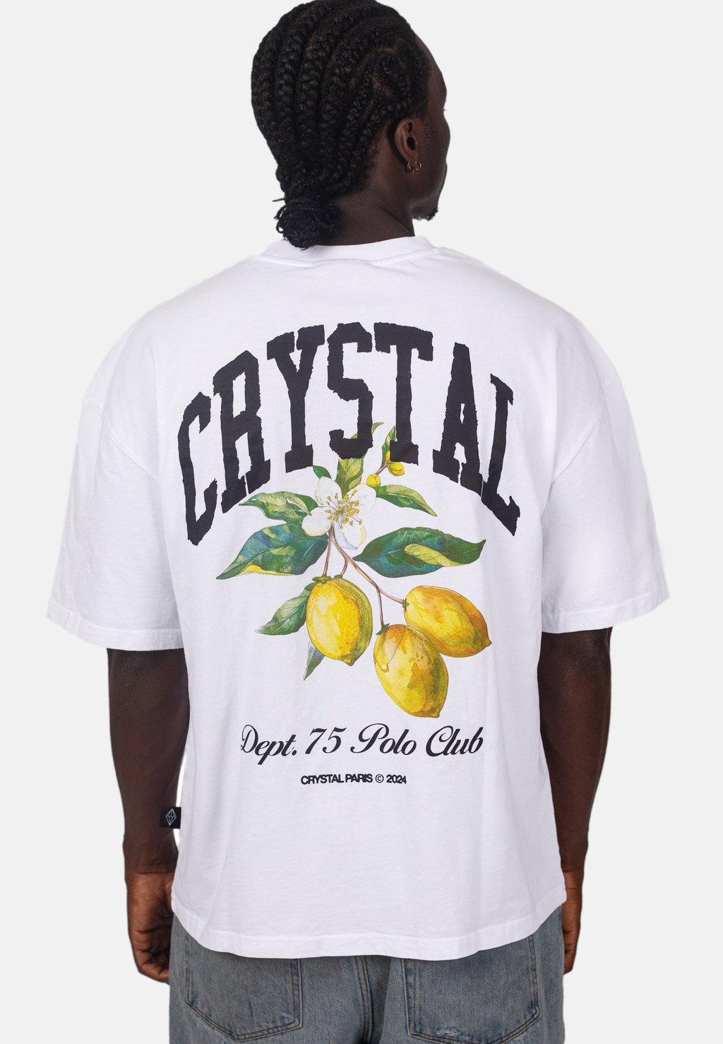 

Футболка с принтом POLO CLUB CRYSTAL PARIS, белый