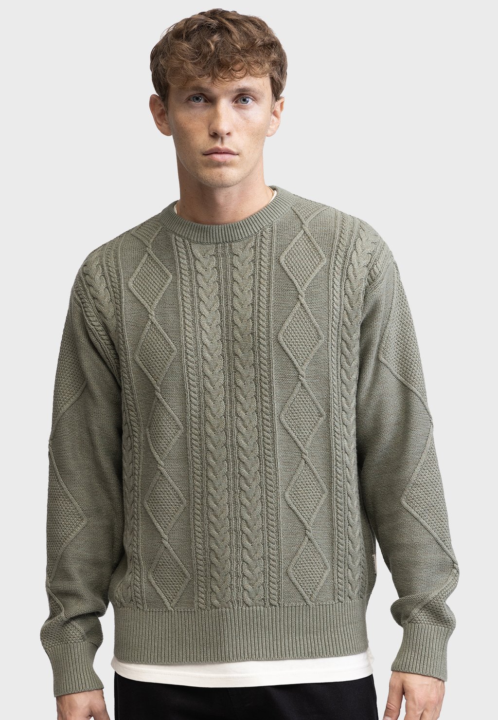 

Свитер ELLIOT BOXY FIT Redefined Rebel, темно-зеленый